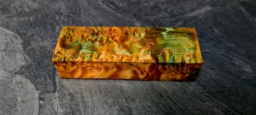 Stabilized curly birch yellow (MBG16)